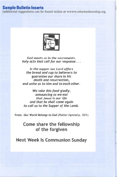 Bulletin