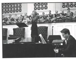 Image of choir singing