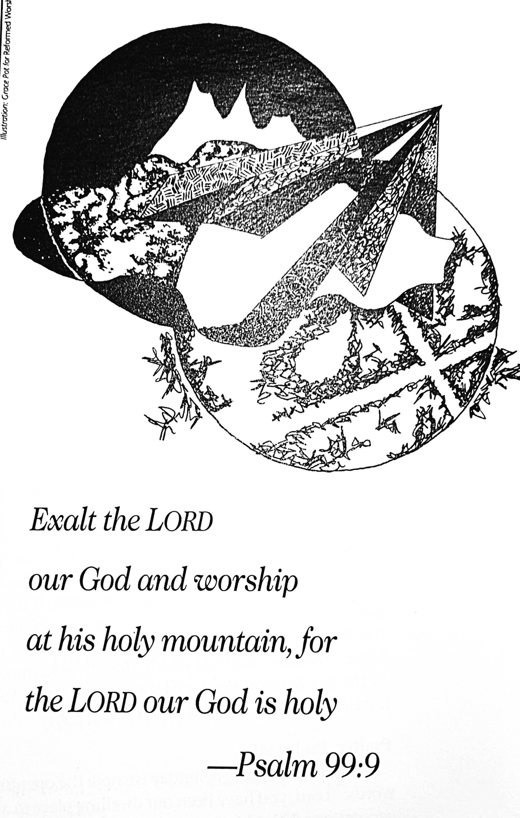 Psalm 99 -Grace Pot