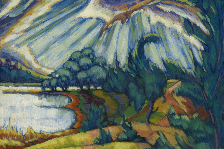 Abstract Nature Scene