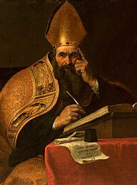 Augustine of Hippo Attributed to Gerard Seghers, Public domain, via Wikimedia Commons