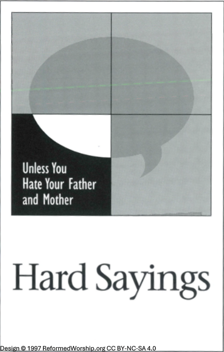 Hard Sayings 1