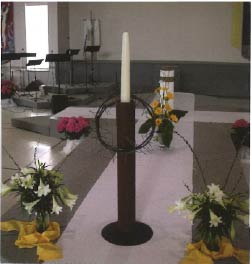 root of Jesse Christ Candle