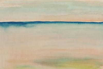 Watercolor abstract painting