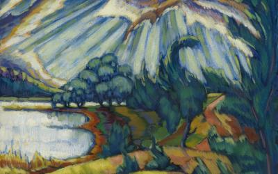 Abstract Nature Scene