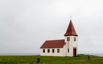 Old Church in Iceland