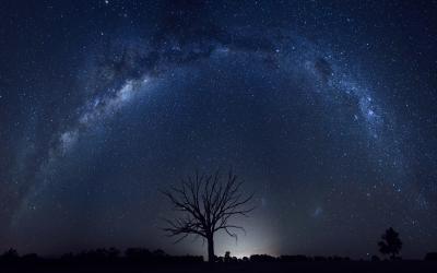 Milky Way over an Australian sky