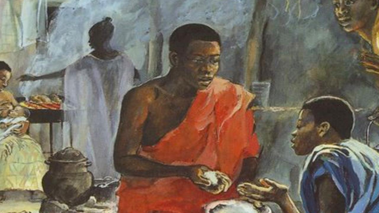 Jesus appears at Emmaus