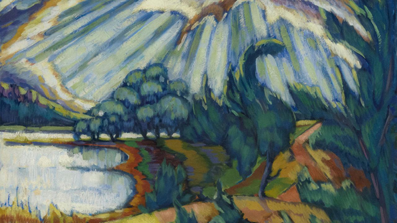 Abstract Nature Scene