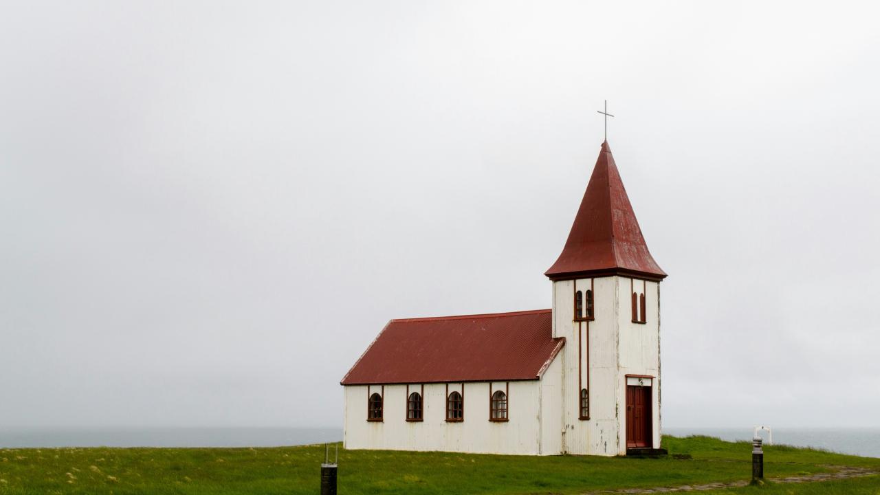 Old Church in Iceland