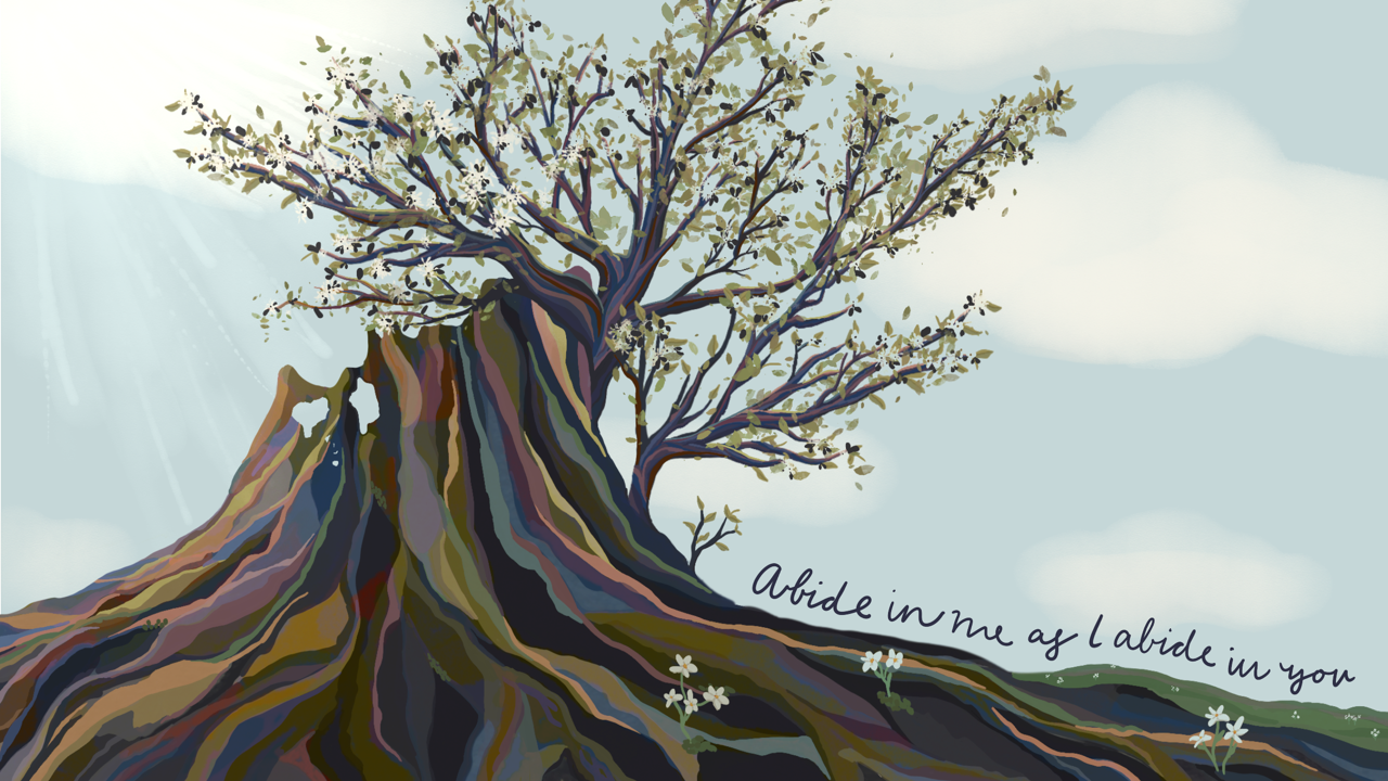 Abide in me as I abide in you