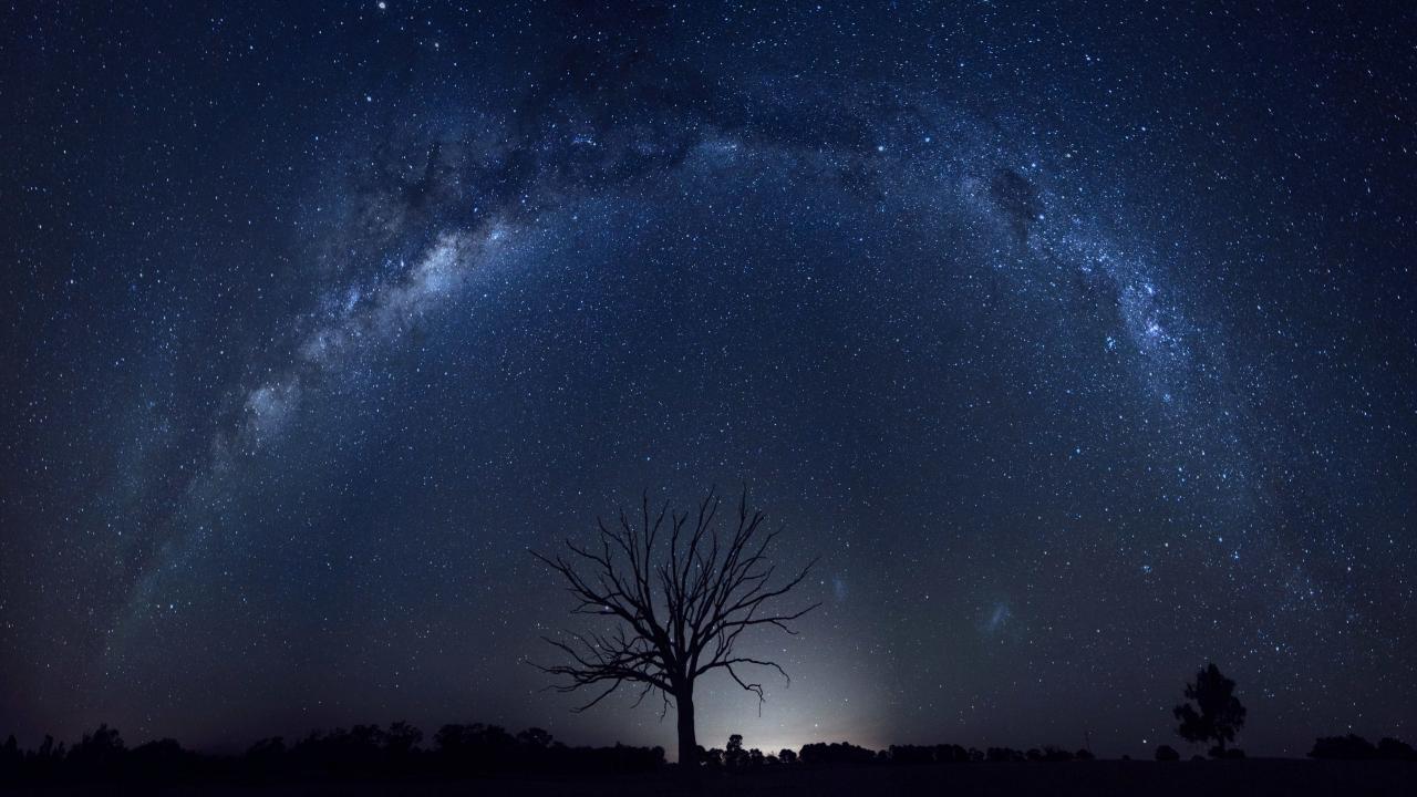 Milky Way over an Australian sky