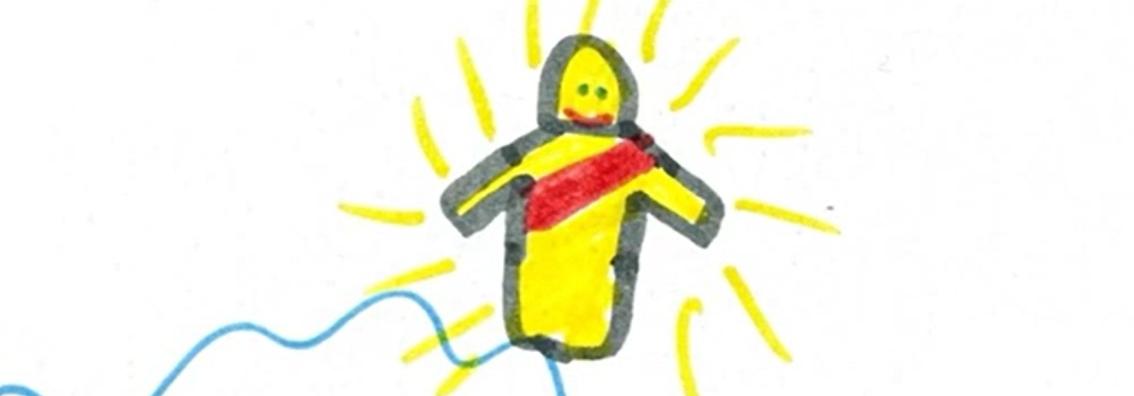 Child's Drawing: Ascension