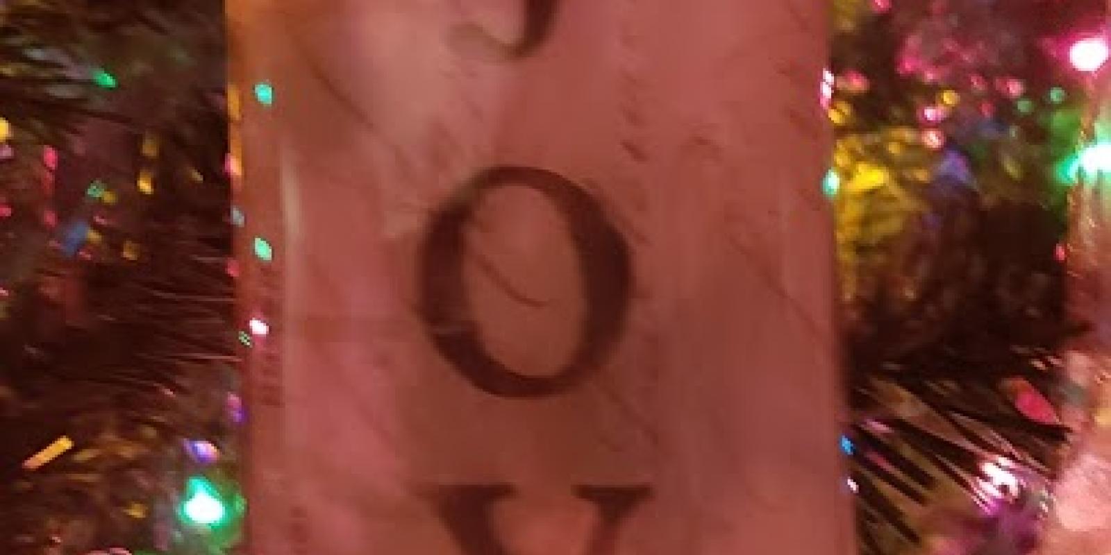 Joy Ornament