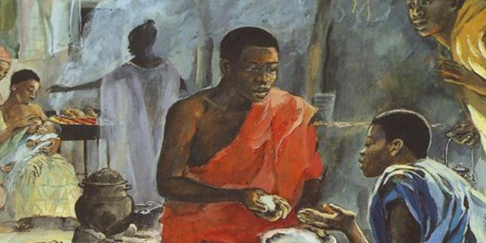 Jesus appears at Emmaus