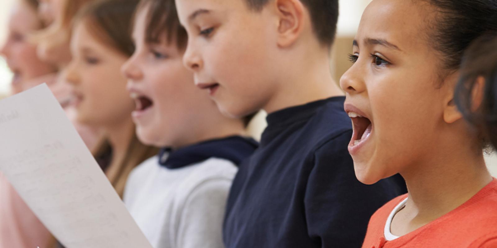 youth singing