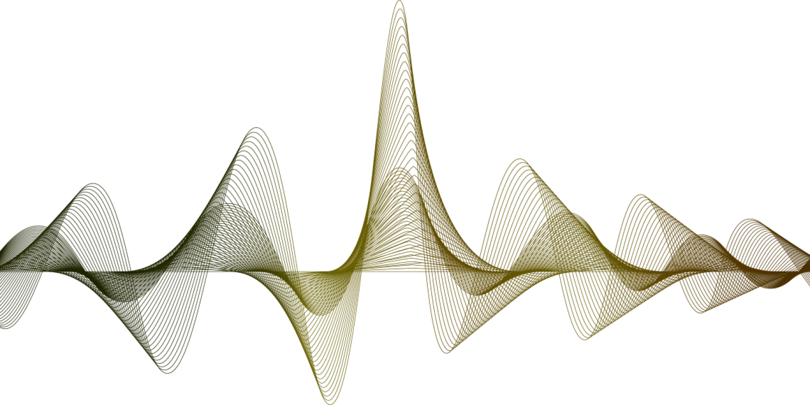 sound wave green