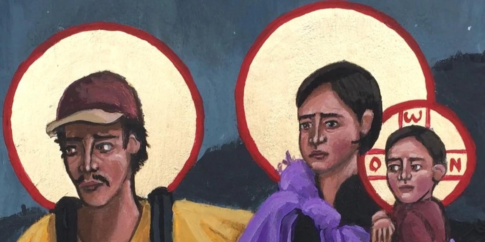 Latino Refugee Family by Kelly Latimore, cropped