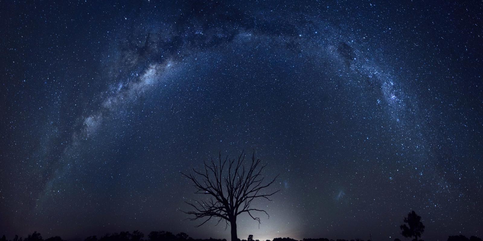 Milky Way over an Australian sky
