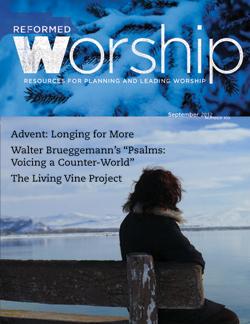 Reformed Worship issue cover