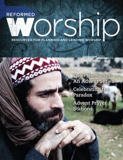 Reformed Worship issue cover