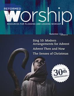 Reformed Worship issue cover