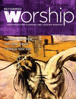 Reformed Worship issue cover