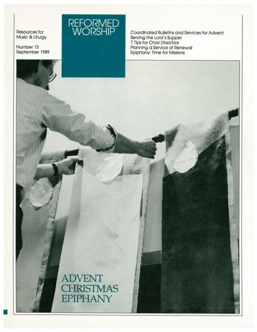 Reformed Worship issue cover