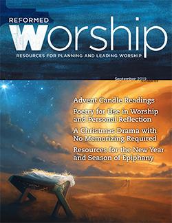 Reformed Worship Issue 133 cover