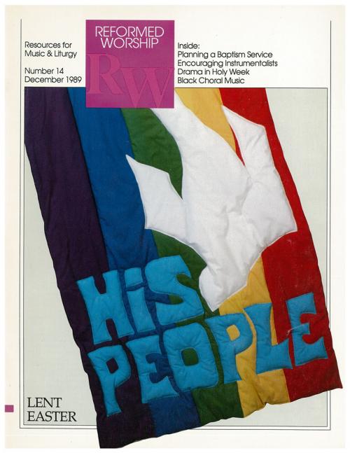 Reformed Worship issue cover