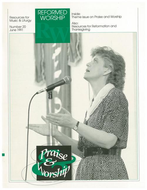 Reformed Worship issue cover