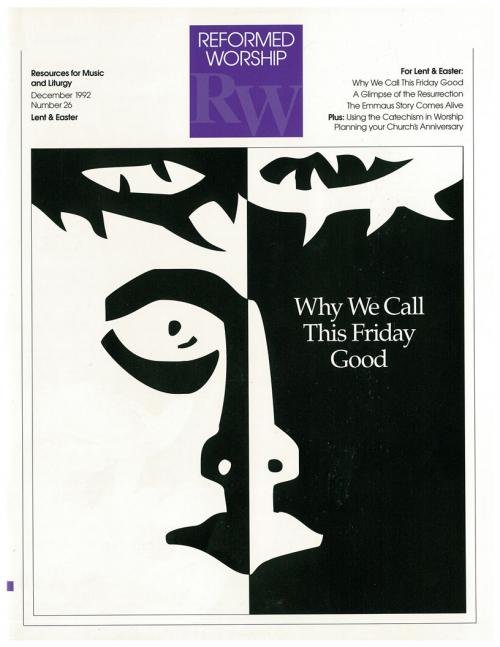 Reformed Worship issue cover