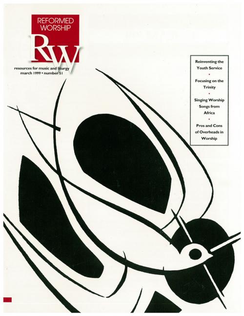 Reformed Worship issue cover