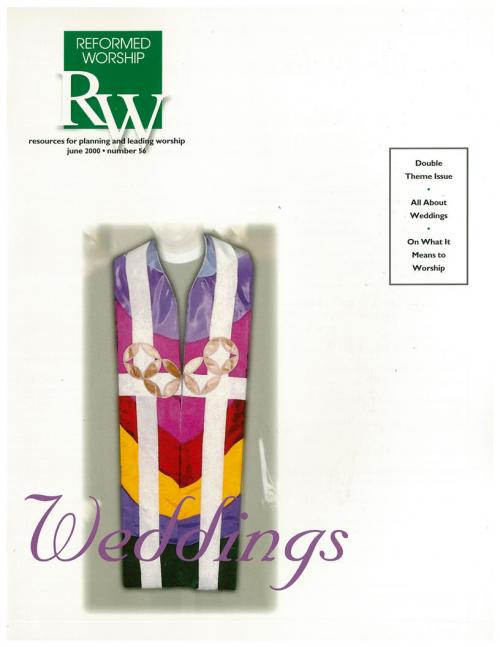 Reformed Worship issue cover