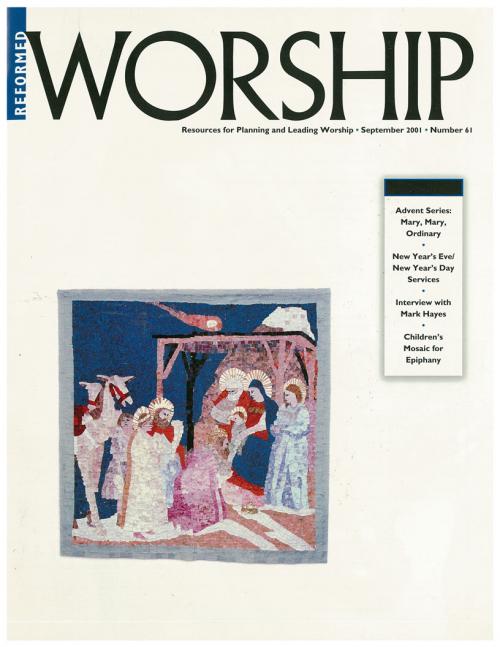 Reformed Worship issue cover