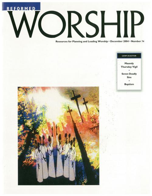 Reformed Worship issue cover