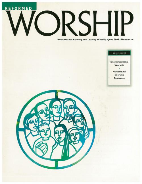 Reformed Worship issue cover