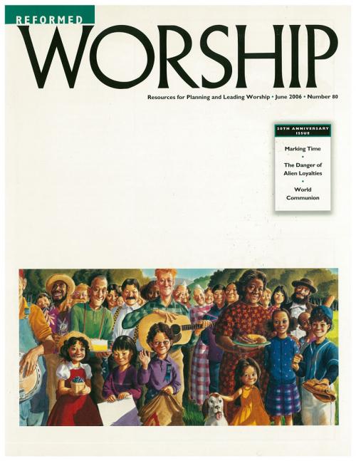 Reformed Worship issue cover