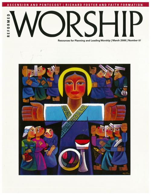 Reformed Worship issue cover