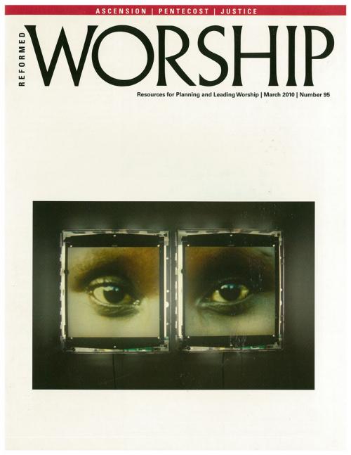 Reformed Worship issue cover