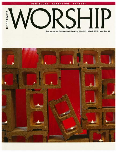 Reformed Worship issue cover